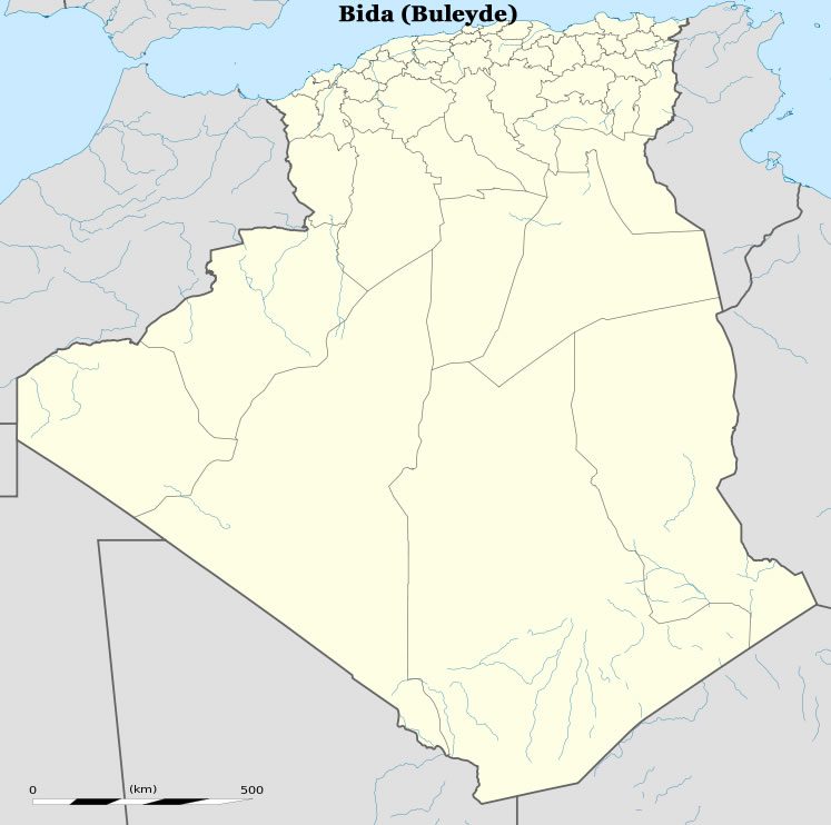 where is blida in algeria